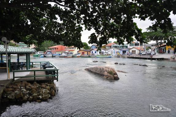 A barra da Lagoa da Conceição, em Florianópolis, Santa Catarina